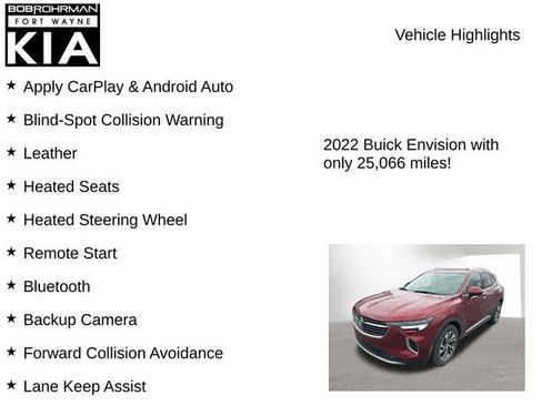 Used 2022 Buick Envision Essence w/ Safety Package image 8