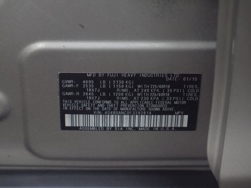 Used 2015 Subaru Outback 2.5i Limited AWD/4WD image 33