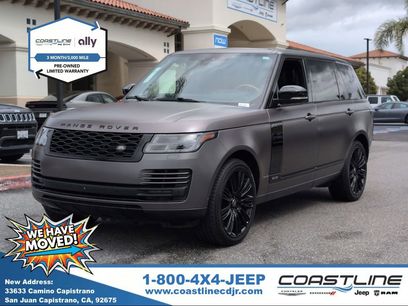 Used 2018 Land Rover Range Rover Long Wheelbase Supercharged