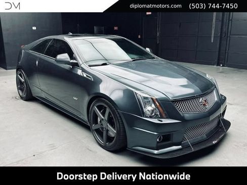 Used 2012 Cadillac CTS V w/ Wood Trim Package RWD image 9