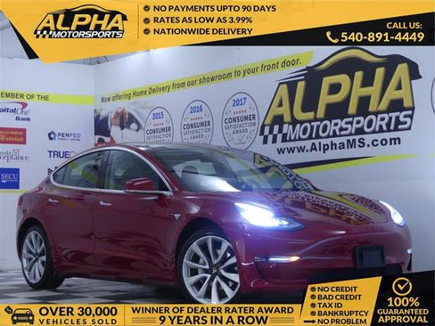 Used 2019 Tesla Model 3 Long Range image 1