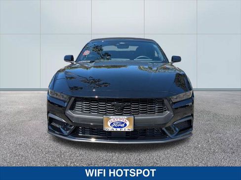 Certified 2025 Ford Mustang Convertible w/ Mustang Nite Pony Package RWD image 8