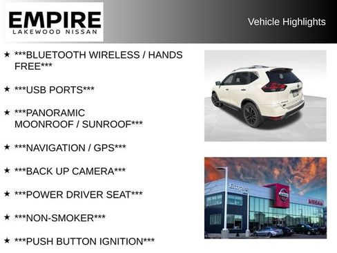 Used 2018 Nissan Rogue SL w/ Premium Package AWD/4WD image 2
