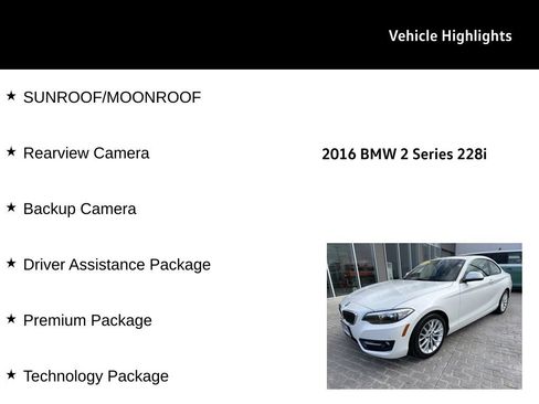 Used 2016 BMW 228i Coupe image 26