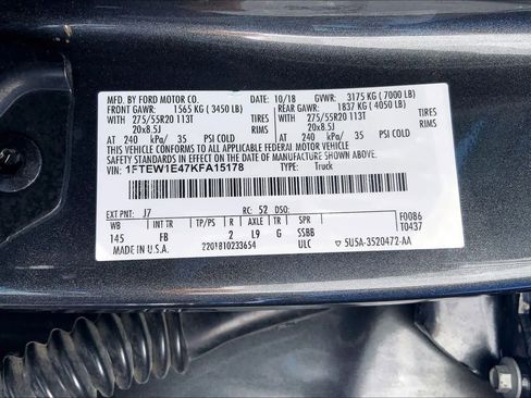 Used 2019 Ford F150 XLT w/ Equipment Group 302A Luxury image 34