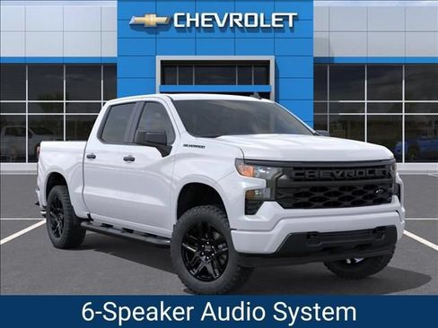 New 2026 Chevrolet Silverado 1500 Custom w/ Turbomax Blackout Package RWD image 8