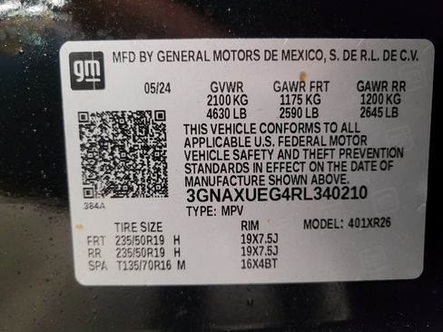 Used 2024 Chevrolet Equinox LT w/ LPO, Blackout Package AWD/4WD image 33