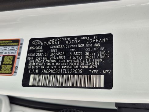 New 2026 Hyundai Palisade Calligraphy FWD image 36