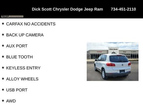 Used 2014 Volkswagen Tiguan S image 8