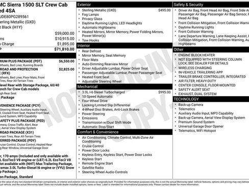 Used 2023 GMC Sierra 1500 SLT w/ SLT Premium Plus Package image 49