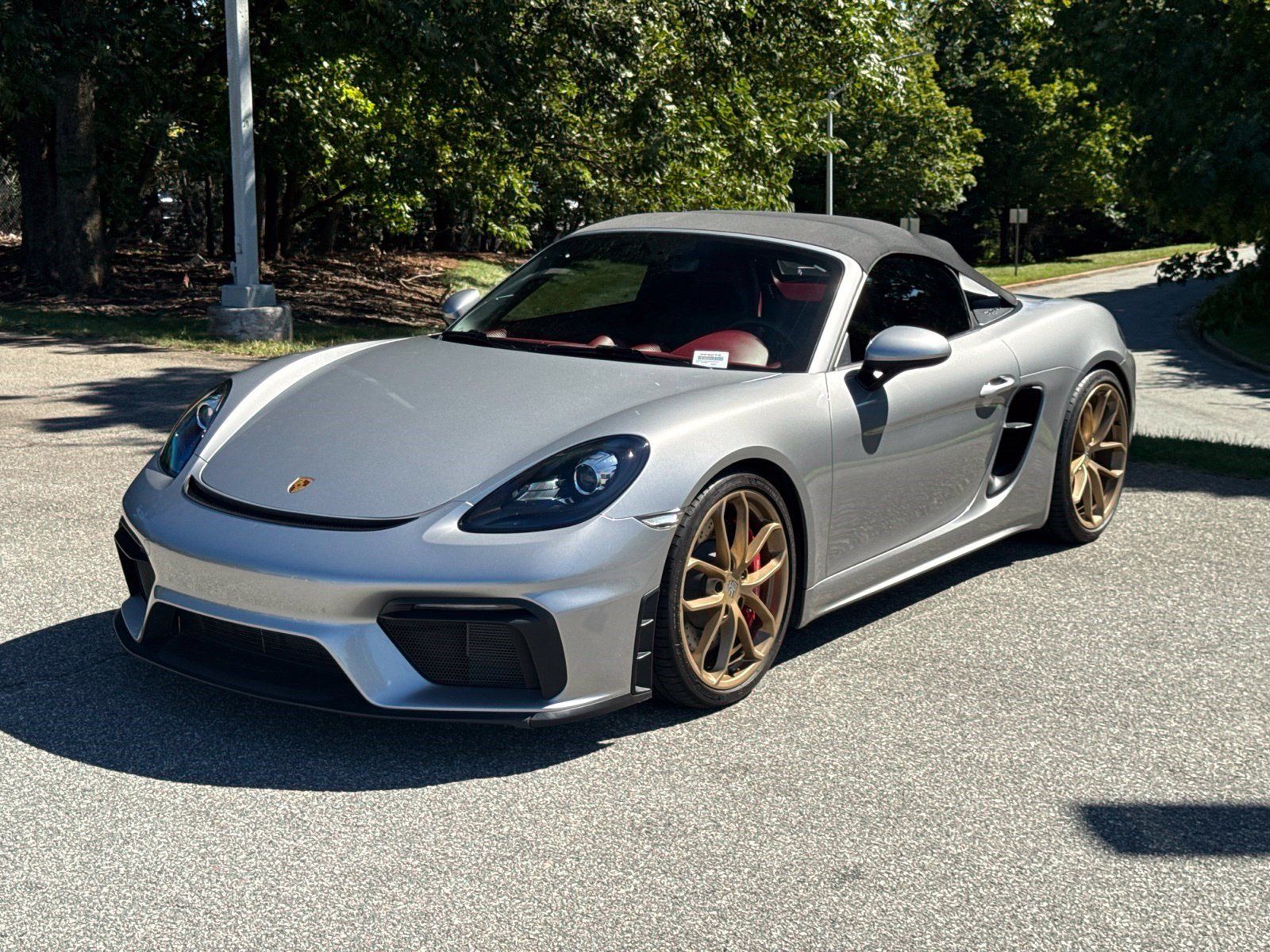 Certified 2022 Porsche 718 Boxster Spyder RWD image 1