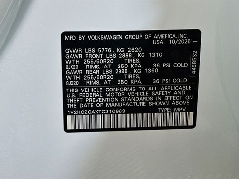 New 2026 Volkswagen Atlas Cross Sport SE image 30