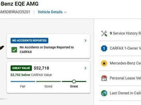Certified 2024 Mercedes-Benz EQE AMG 4MATIC SUV image 3