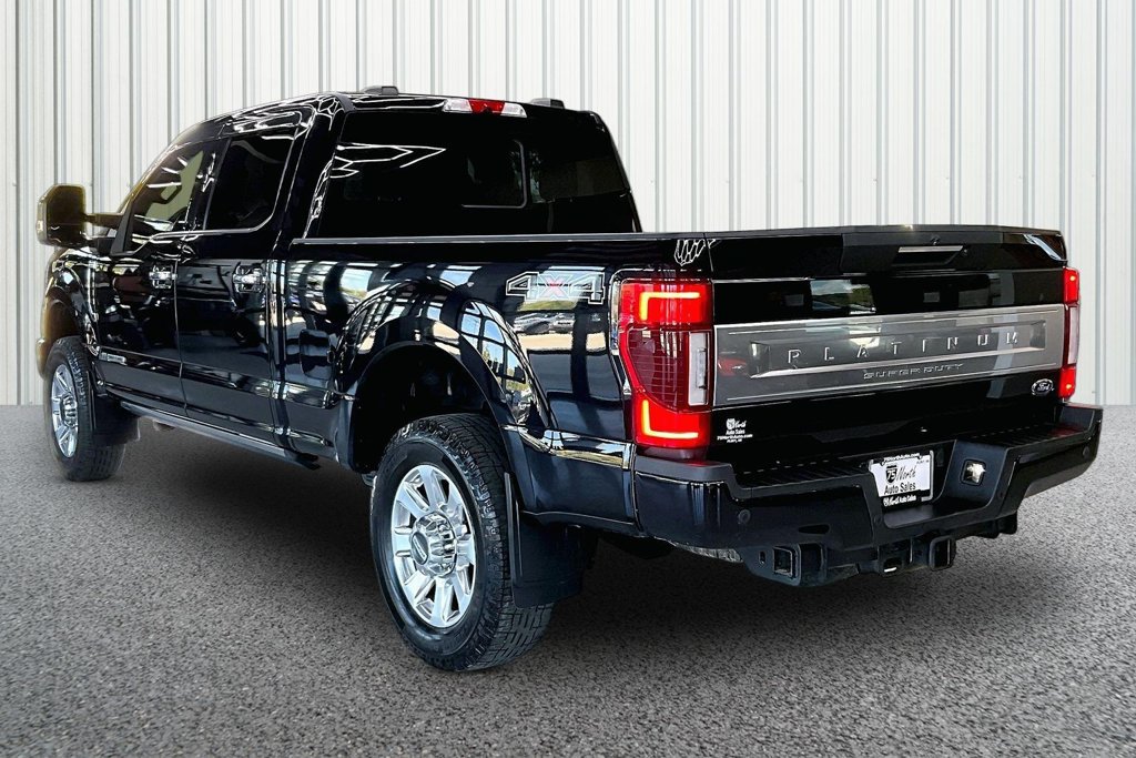 Used 2022 Ford F350 Platinum w/ Snow Plow Prep Package AWD/4WD image 4