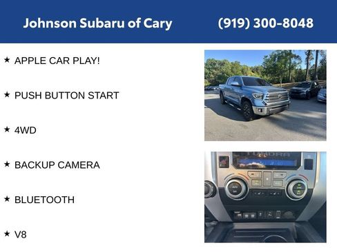 Used 2020 Toyota Tundra Limited w/ Limited Premium Package AWD/4WD image 12