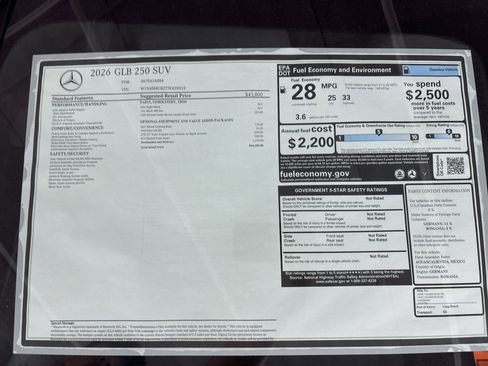 Used 2026 Mercedes-Benz GLB 250 image 31