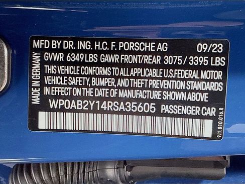 Certified 2024 Porsche Taycan 4S image 13