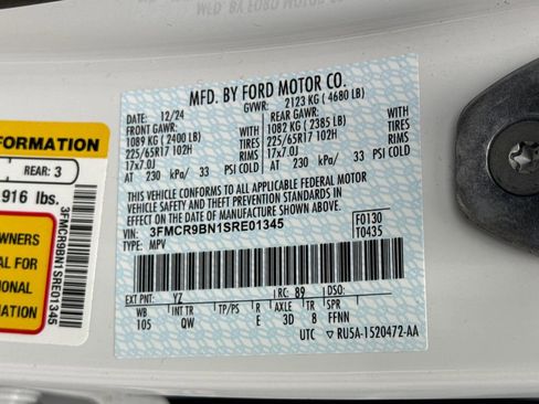 Used 2025 Ford Bronco Sport Big Bend w/ Convenience Package image 28