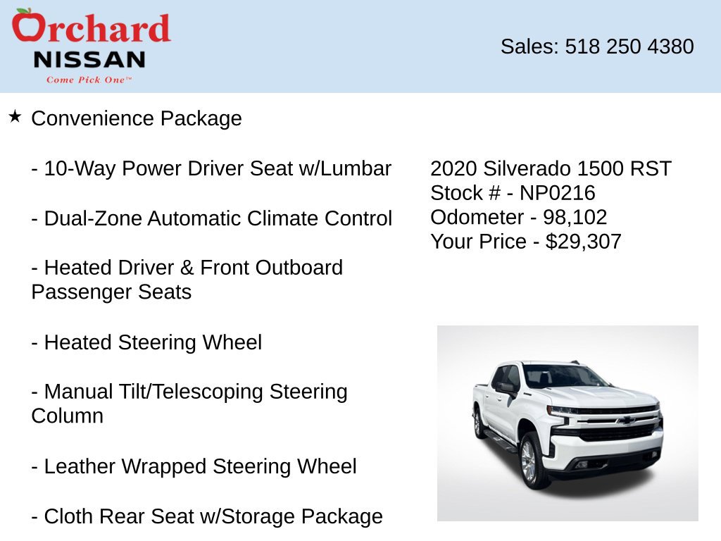 Used 2020 Chevrolet Silverado 1500 RST w/ All-Star Edition AWD/4WD image 7