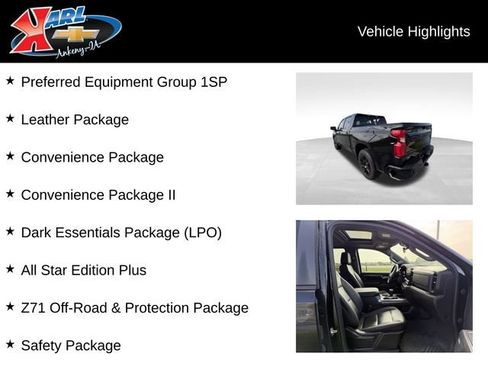 Certified 2024 Chevrolet Silverado 1500 RST w/ All Star Edition Plus AWD/4WD image 2