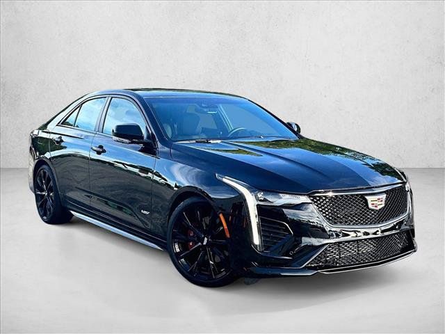 Used 2023 Cadillac CT4 V w/ Navigation Package RWD image 12