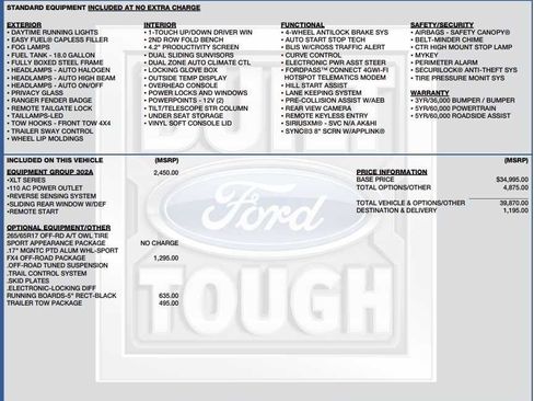 Used 2021 Ford Ranger XLT w/ Equipment Group 302A High AWD/4WD image 6