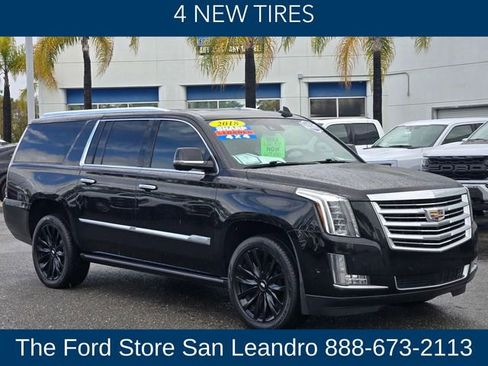 Used 2018 Cadillac Escalade ESV Platinum RWD image 3