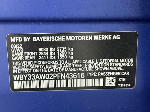 Used 2023 BMW i4 M50 w/ Premium Package AWD/4WD image 12