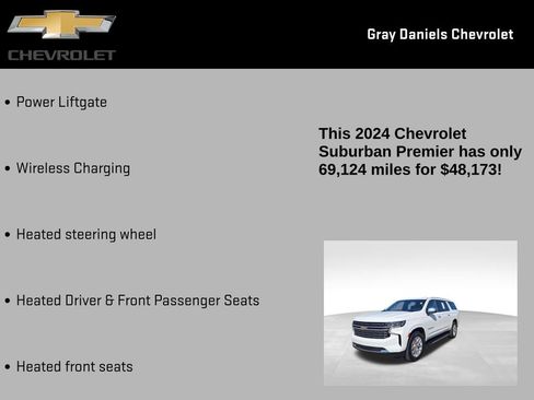 Certified 2024 Chevrolet Suburban Premier RWD image 12