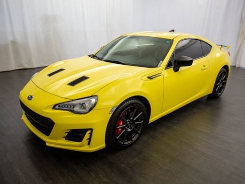 Used 2017 Subaru BRZ Series.Yellow RWD image 3