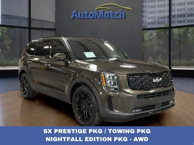 Used 2022 Kia Telluride SX w/ SX Prestige Package AWD/4WD image 1