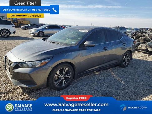 Used 2021 Nissan Sentra SV w/ Electronics Package image 1