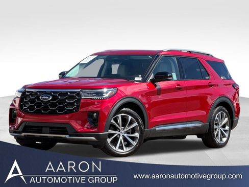 Used 2025 Ford Explorer Platinum w/ Ultimate Package RWD image 1