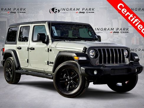 Used 2020 Jeep Wrangler Unlimited Sport image 1