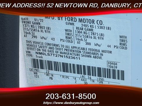 Used 2022 Ford Transit Connect XLT FWD image 25