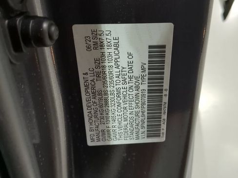 Used 2023 Honda Odyssey EX-L image 16