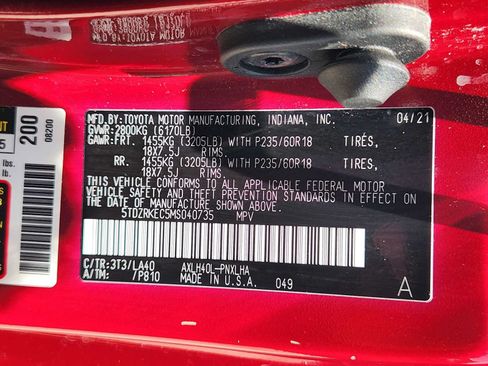 Used 2021 Toyota Sienna Limited FWD image 35