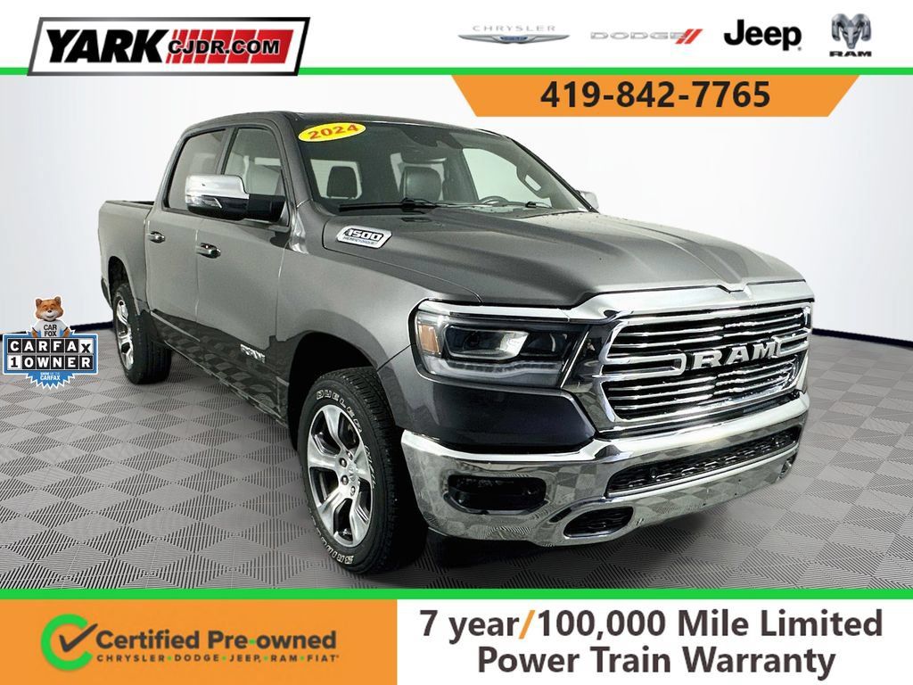 Certified 2024 RAM 1500 Laramie AWD/4WD 360° Tour