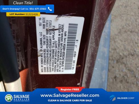 Used 2016 Honda Odyssey LX image 17