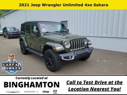 Used 2021 Jeep Wrangler Unlimited Sahara w/ Dual Top Group