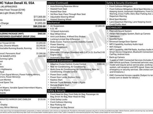 Used 2023 GMC Yukon XL Denali w/ Max Trailering Package RWD image 3
