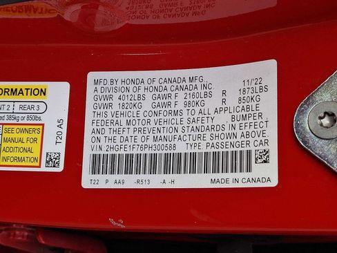 Used 2023 Honda Civic EX image 28