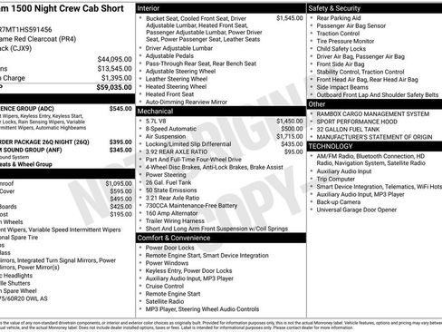 Used 2017 RAM 1500 Sport w/ Convenience Group image 15