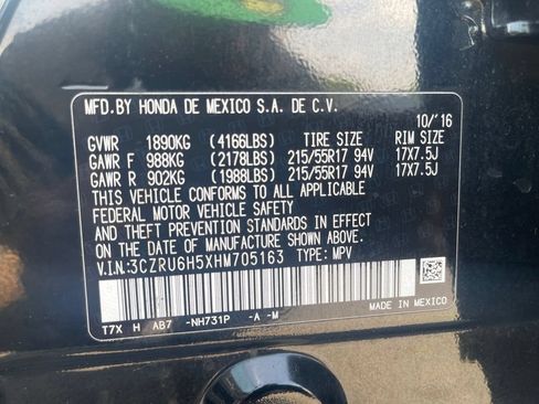 Used 2017 Honda HR-V EX image 29