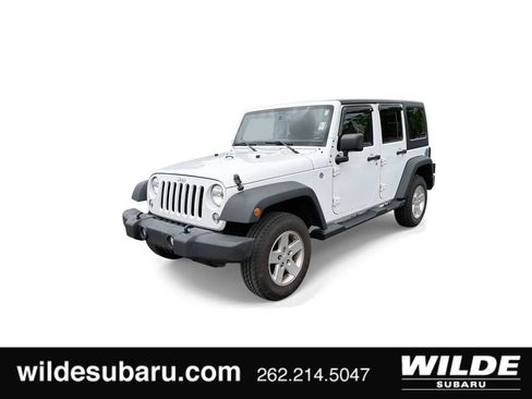 Used 2017 Jeep Wrangler Unlimited Sport w/ Quick Order Package 24S AWD/4WD image 1