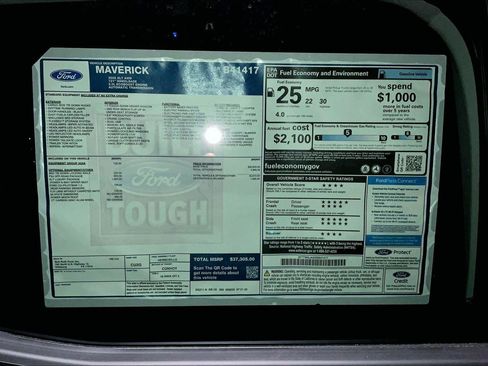 New 2025 Ford Maverick XLT w/ XLT Luxury Package image 67