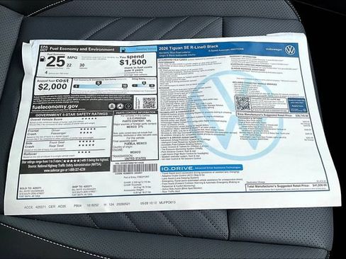 New 2026 Volkswagen Tiguan SE R-Line AWD/4WD image 14