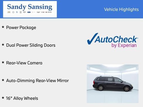 Used 2012 Kia Sedona LX w/ PWR Pkg FWD image 7