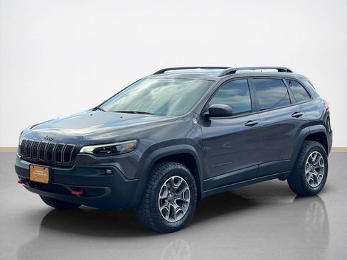Used 2021 Jeep Cherokee Trailhawk AWD/4WD image 3