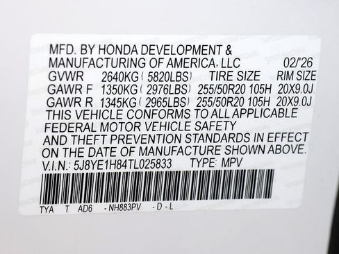 Used 2026 Acura MDX SH-AWD w/ Advance Package image 42